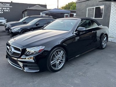 2019 Mercedes-Benz E-Class E 450 Cabriolet RWD