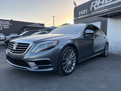 2017 Mercedes-Benz S-Class S 550 Sedan