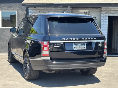 2016 Land Rover Range Rover V8 Supercharged 4WD