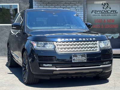 2016 Land Rover Range Rover V8 Supercharged 4WD