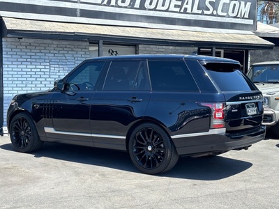 2016 Land Rover Range Rover V8 Supercharged 4WD