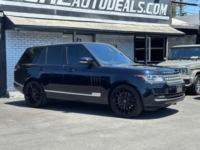 2016 Land Rover Range Rover V8 Supercharged 4WD