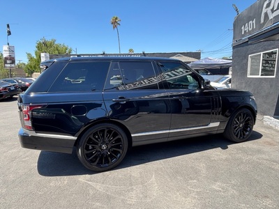 2016 Land Rover Range Rover V8 Supercharged 4WD