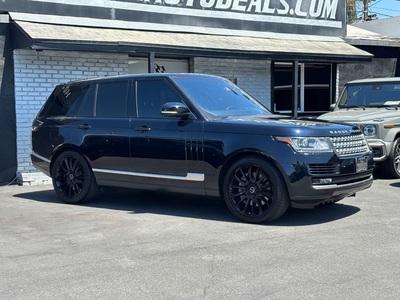 2016 Land Rover Range Rover V8 Supercharged 4WD