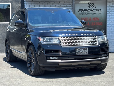 2016 Land Rover Range Rover V8 Supercharged 4WD