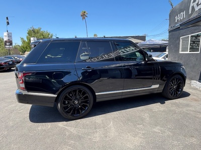 2016 Land Rover Range Rover V8 Supercharged 4WD