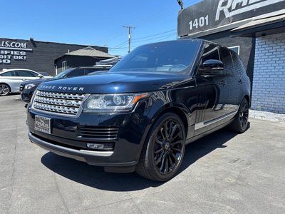 2016 Land Rover Range Rover V8 Supercharged 4WD