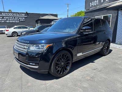 2016 Land Rover Range Rover V8 Supercharged 4WD