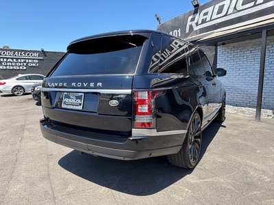 2016 Land Rover Range Rover V8 Supercharged 4WD
