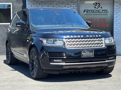 2016 Land Rover Range Rover V8 Supercharged 4WD