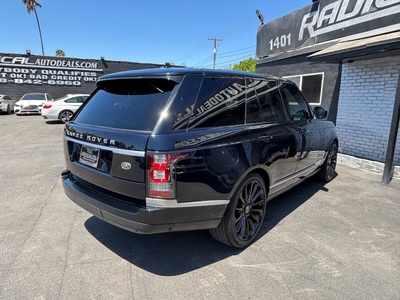2016 Land Rover Range Rover V8 Supercharged 4WD
