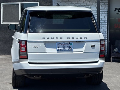 2017 Land Rover Range Rover V6 HSE 4WD