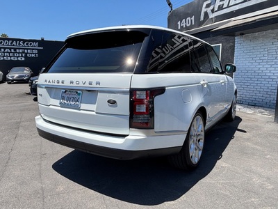 2017 Land Rover Range Rover V6 HSE 4WD
