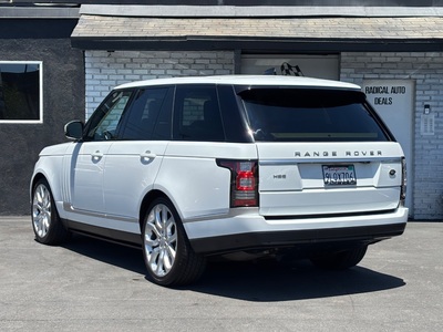 2017 Land Rover Range Rover V6 HSE 4WD