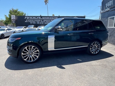 2019 Land Rover Range Rover V8 Autobiography LWB 4WD