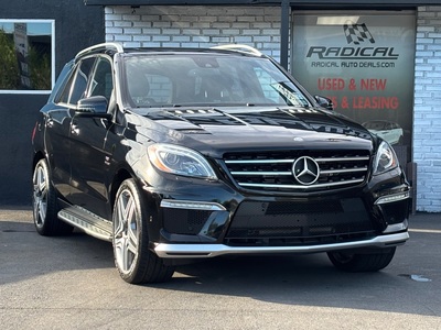 2012 Mercedes-Benz M-Class ML 63 AMG 4MATIC
