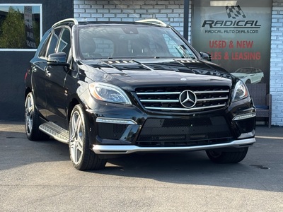 2012 Mercedes-Benz M-Class ML 63 AMG 4MATIC
