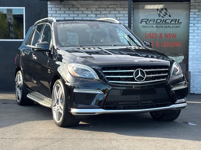 2012 Mercedes-Benz M-Class ML 63 AMG 4MATIC