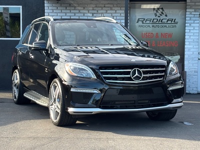2012 Mercedes-Benz M-Class ML 63 AMG 4MATIC
