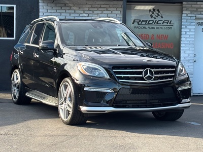 2012 Mercedes-Benz M-Class ML 63 AMG 4MATIC