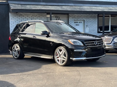 2012 Mercedes-Benz M-Class ML 63 AMG 4MATIC