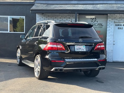 2012 Mercedes-Benz M-Class ML 63 AMG 4MATIC