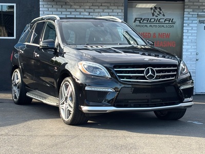 2012 Mercedes-Benz M-Class ML 63 AMG 4MATIC