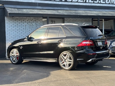 2012 Mercedes-Benz M-Class ML 63 AMG 4MATIC