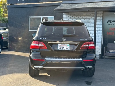2012 Mercedes-Benz M-Class ML 63 AMG 4MATIC