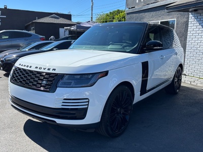 2019 Land Rover Range Rover V8 Supercharged 4WD