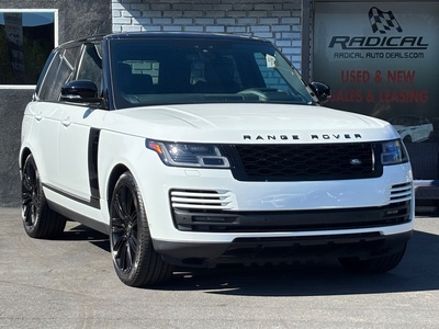 2019 Land Rover Range Rover V8 Supercharged 4WD