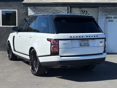 2019 Land Rover Range Rover V8 Supercharged 4WD