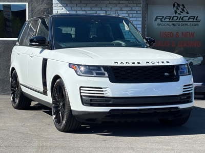 2019 Land Rover Range Rover V8 Supercharged 4WD