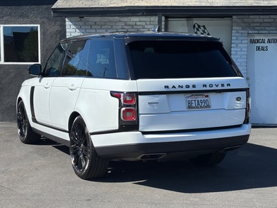 2019 Land Rover Range Rover V8 Supercharged 4WD