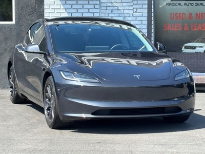 2024 Tesla Model 3 Rear wheel drive