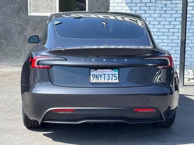2024 Tesla Model 3 Rear wheel drive