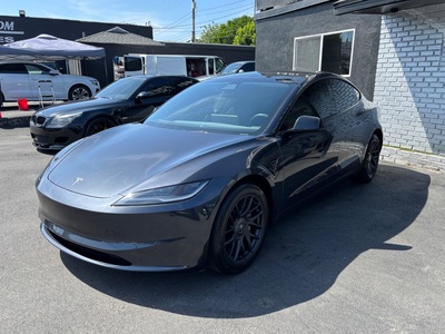 2024 Tesla Model 3 Rear wheel drive
