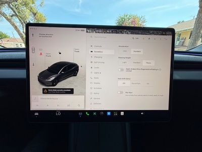2024 Tesla Model 3 Rear wheel drive